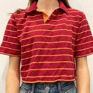 t.y.m. Quarter Button Down Tee
